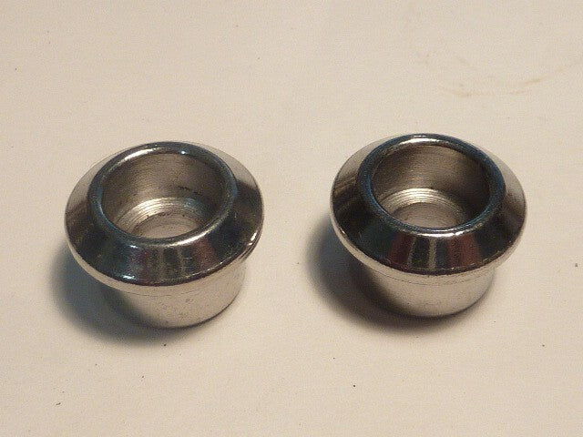2 bague du haut de potence vtt vtc vintage stem chromé