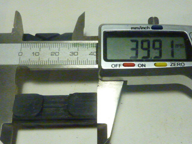 Neu OLD BIKE NOS  lot de 2 PATINS DE FREINS  vintage brake pads