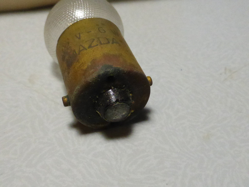 anciennes 6 Lampe ampoules 12v 6w Mazda Granité