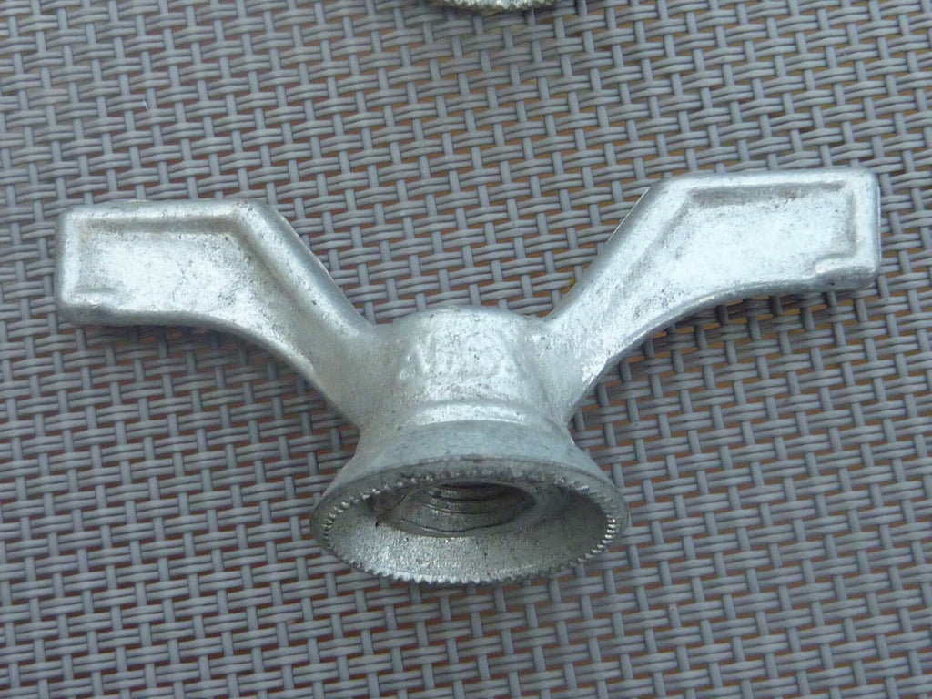 ✨ NOS neu Lot de 2 Écrous Papillon Vélo Ancien – Wing Nuts Vintage – ATAX✨