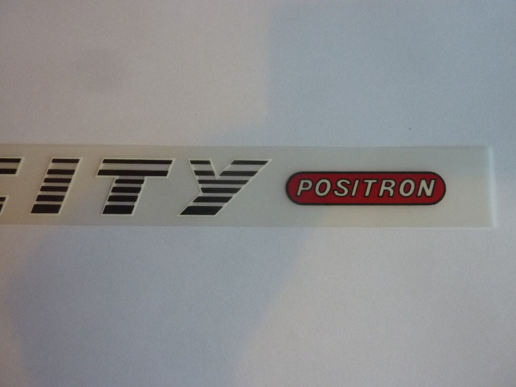 CITY POSITRON Vintage Stickers bike decal / autocollant vélo /prix pour 3