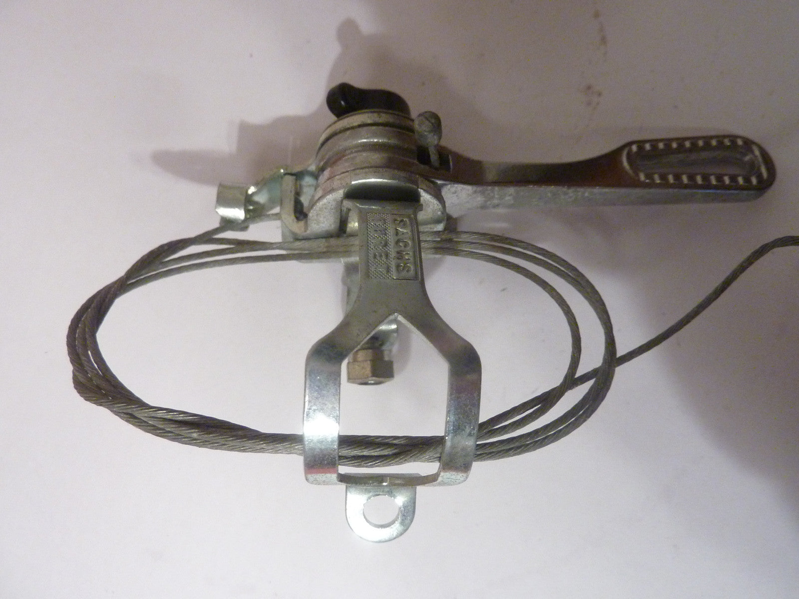 NOS Sachs HURET LEVIER  DE DERAILLEUR AVANT MONTAGE PAR COLLIER VINTAGE 70's