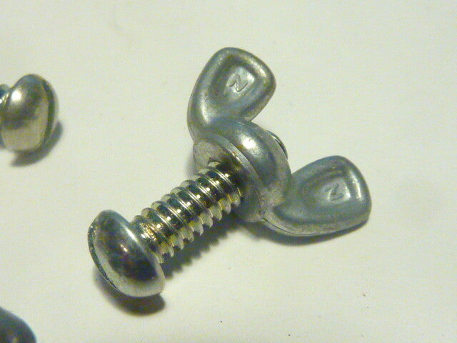 ✨ NOS Set de 4 Vis à papillon Écrous à oreilles Mudguard pour BLUEMELS Vintage ✨