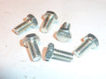 Algi 6 boulons vis acier 5x10 mm  pas de 0.8 mm carter velo mobylette solex