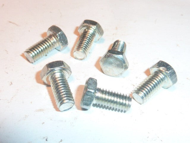 Algi 6 boulons vis acier 5x10 mm  pas de 0.8 mm carter velo mobylette solex