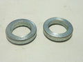 NOS 2 Ancien vintage entretoises rondelles AXE DE ROUE vélo cyclo 9.5 mm 4mm