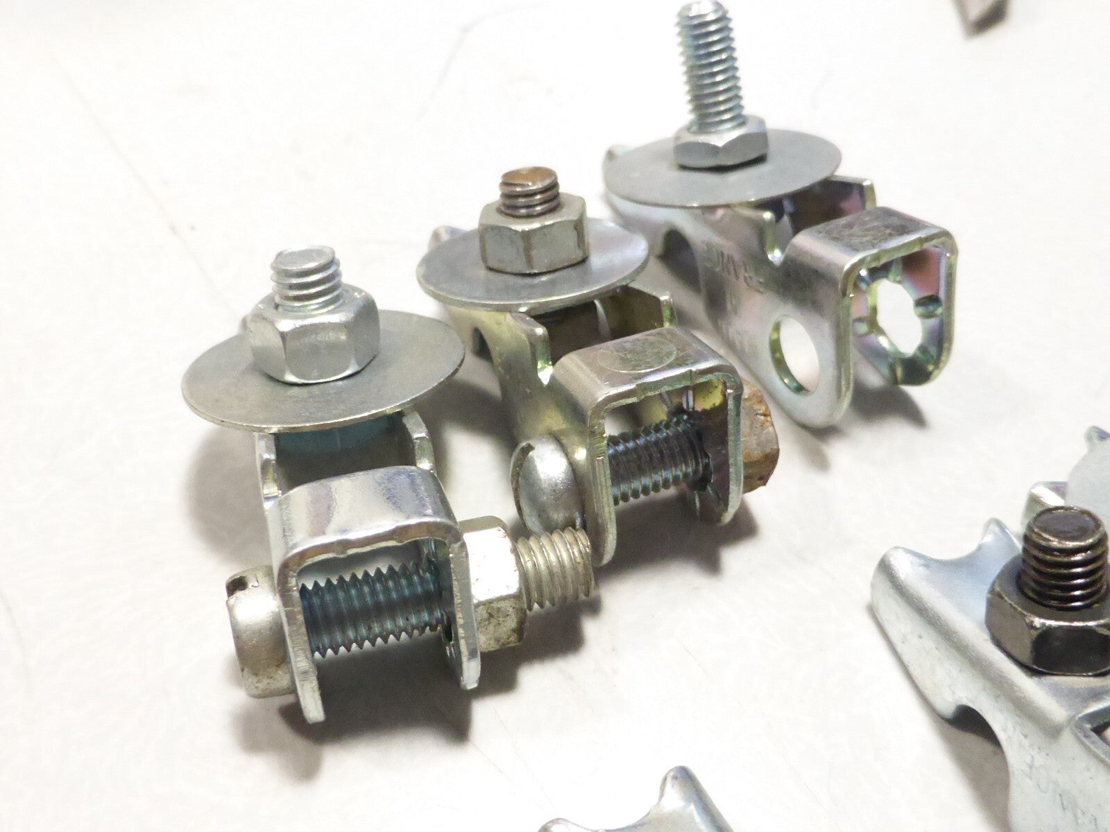 ✨ NOS lot 6 Support de Phare Vélo Cibié / Soubitez – Attache Vintage ✨