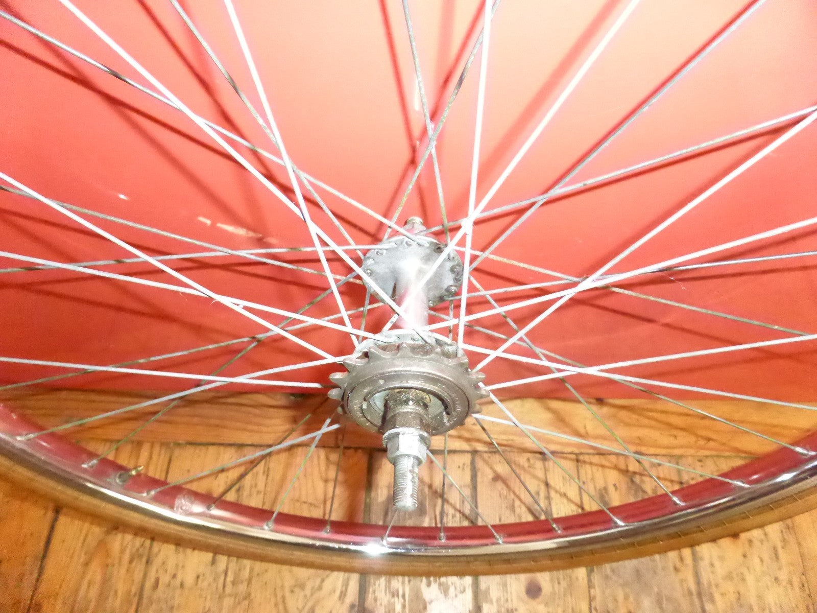 jante Roue 24" 600A Confort Michelin VELO vintage  chrome Made France 37-541