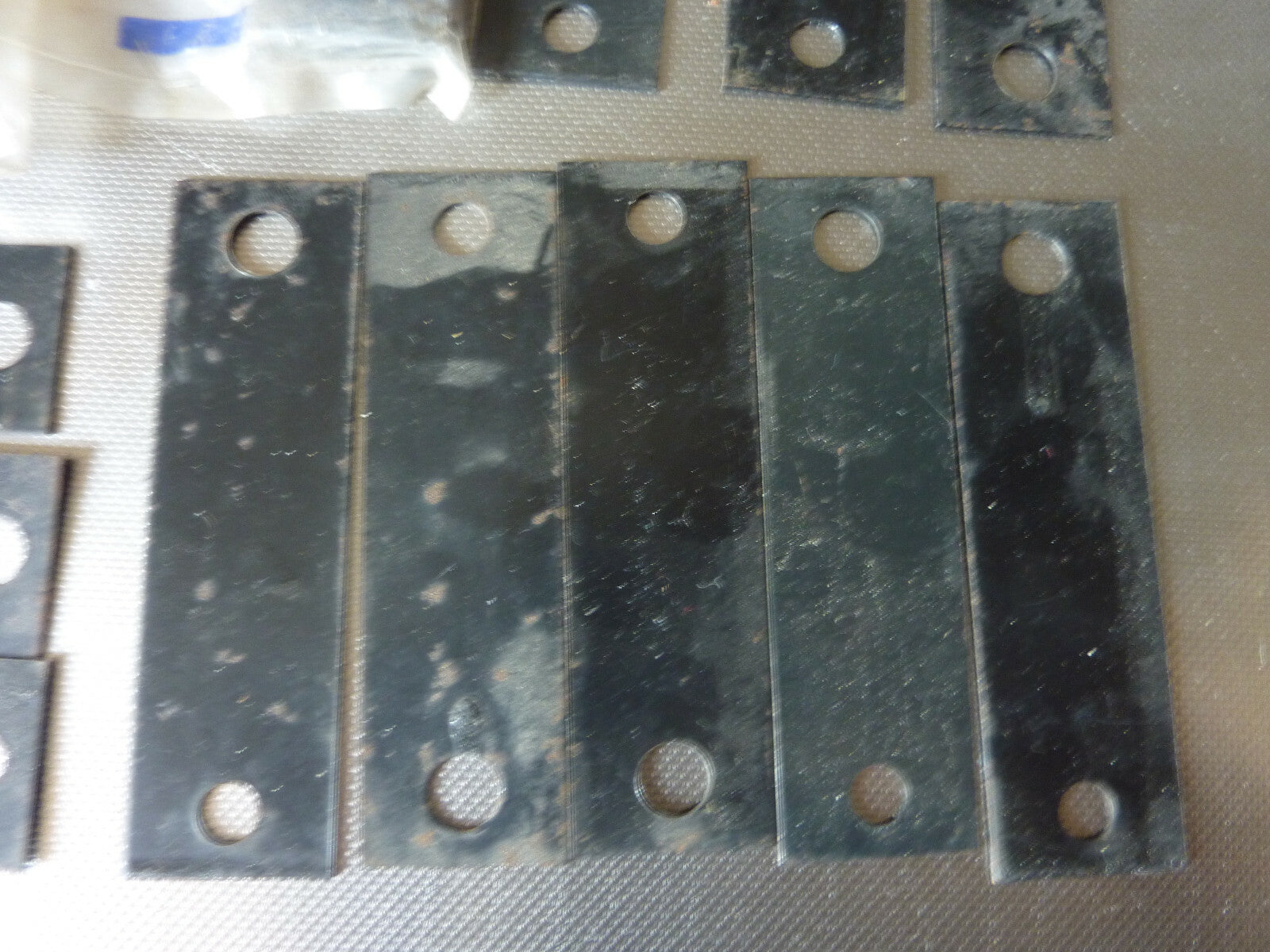 25 patte fixation support echappement vintage Peugeot