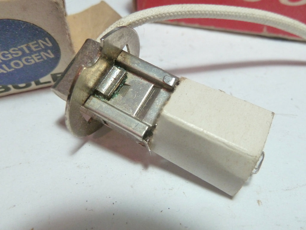 ampoule ancienne 12V 55W H3 halogene GEC vehicle bulb vintage
