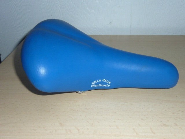 NOS neu  Selle Italia Lady Anatomic Femme, Bleu, Retro, CULTE