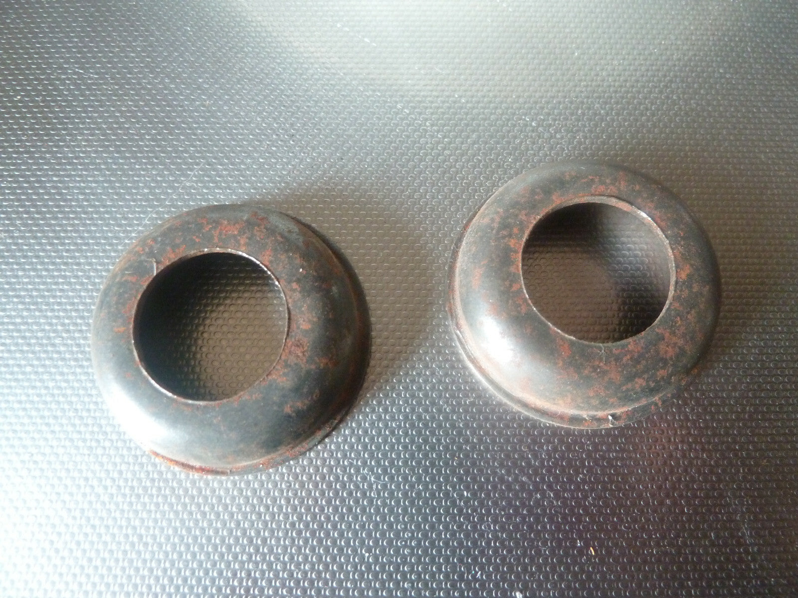 ✨moyeu 2 Cuvettes de pédalier acier ø 40 mm NOS - Oldschool, Vintage coupelles✨