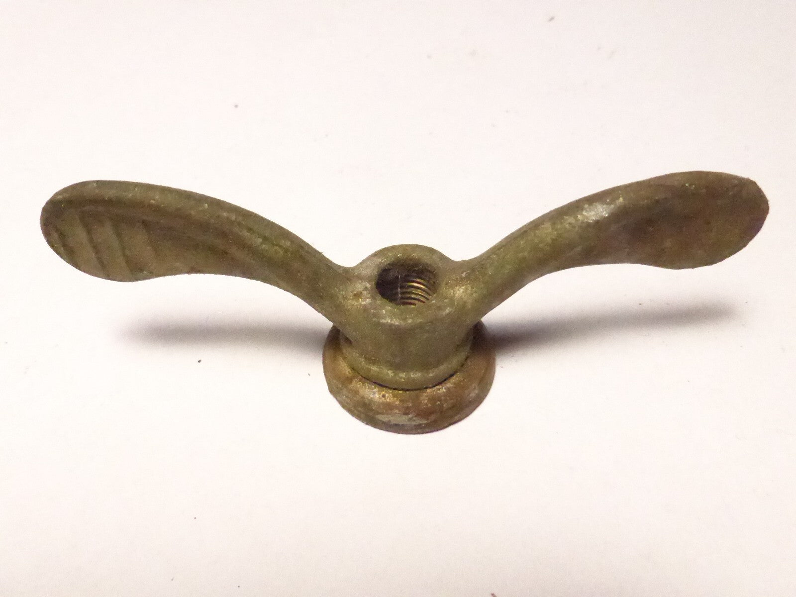 1 ancien Ecrous Papillon Velo Ancien Set Wing Nuts Brass 8 mm vintage