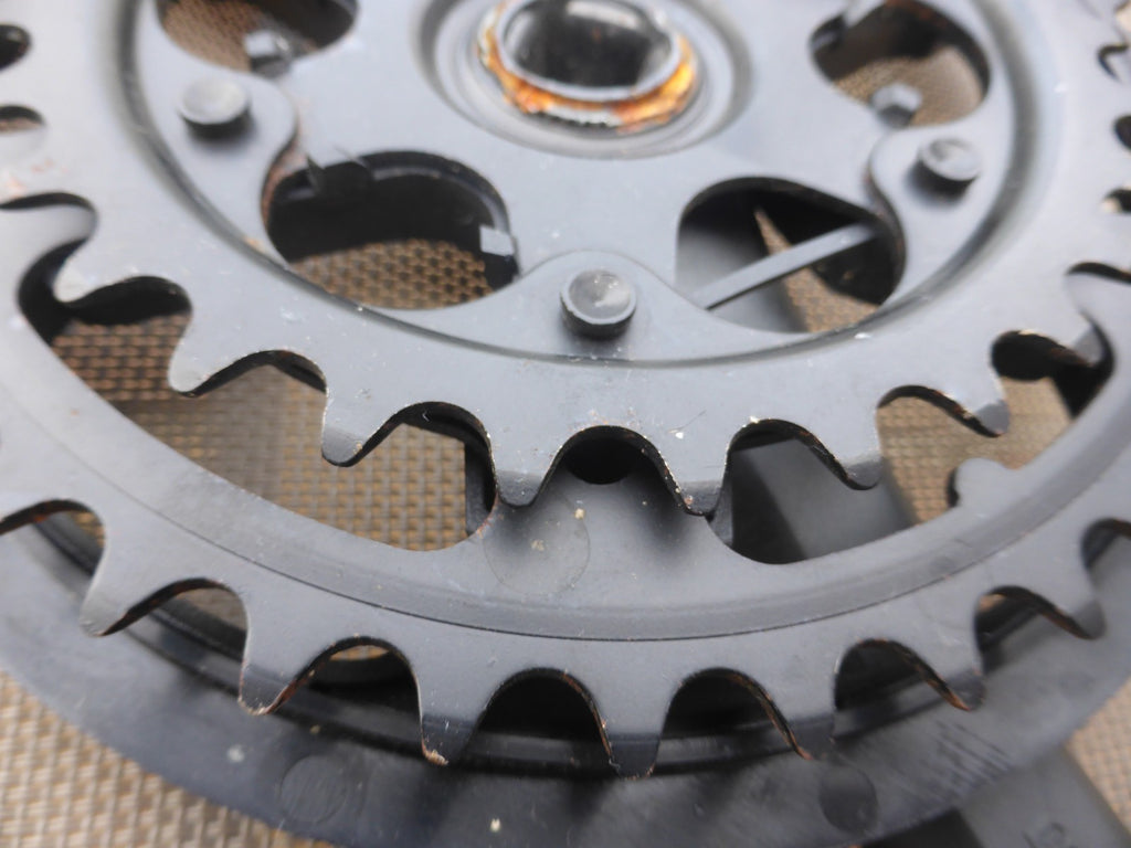 NOS Pédalier THUN NOVA velo vintage 30/38 dents  centre carré  manivelle 150 mm