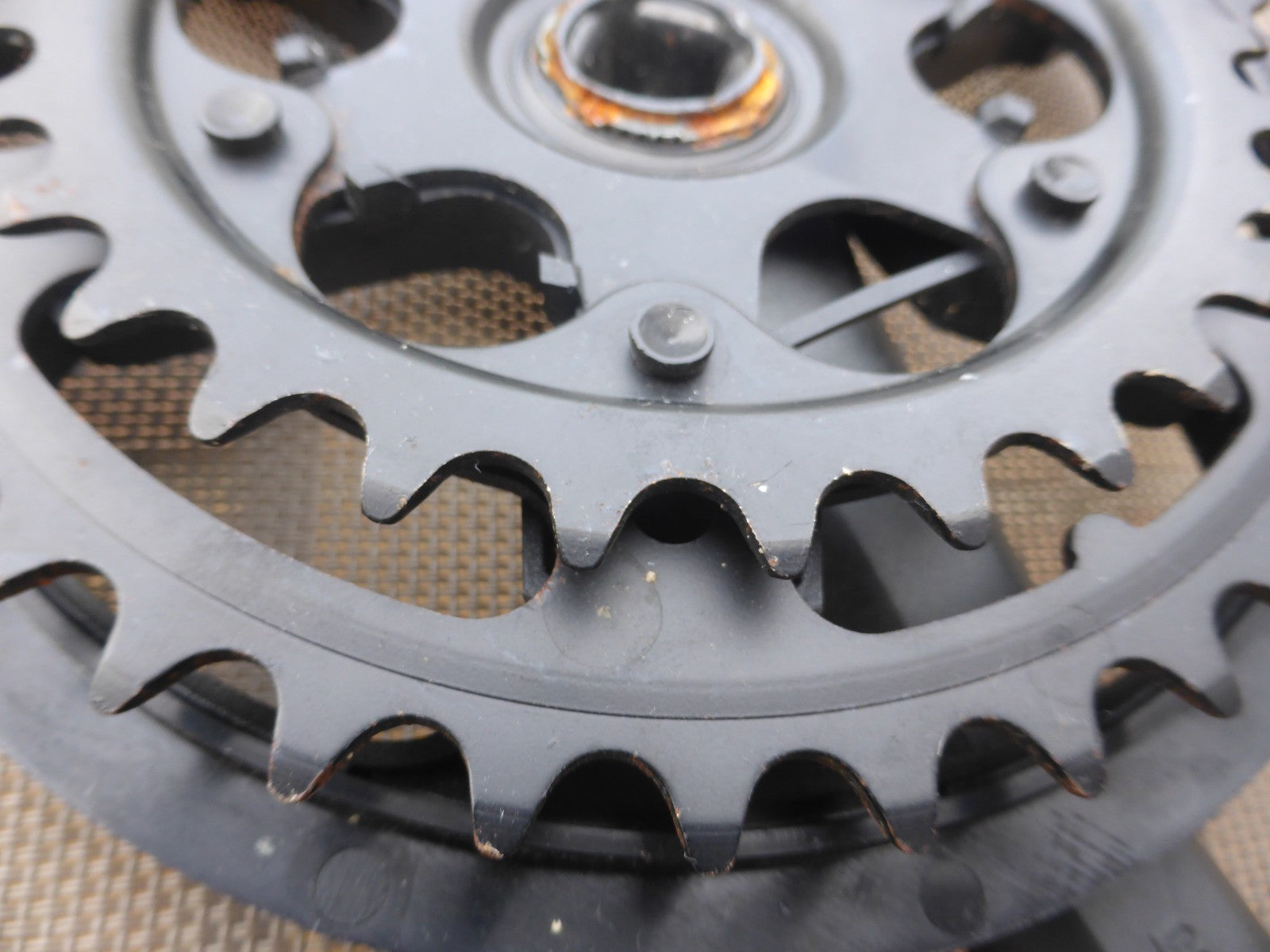 NOS Pédalier THUN NOVA velo vintage 30/38 dents  centre carré  manivelle 150 mm