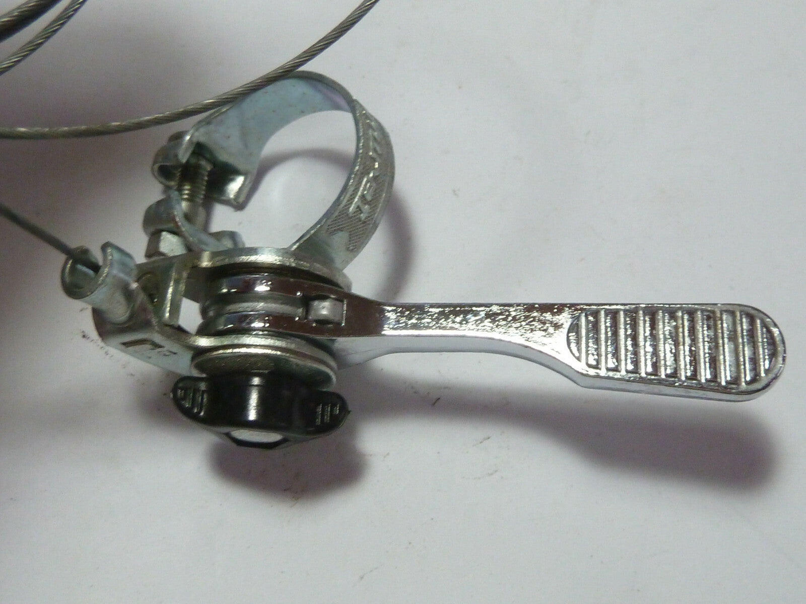 NOS Sachs HURET LEVIER  DE DERAILLEUR AVANT MONTAGE PAR COLLIER VINTAGE 70's