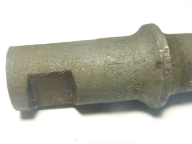 Axe pédalier à clavettes 128 mm acier boitier pédalier vintage ancien stock