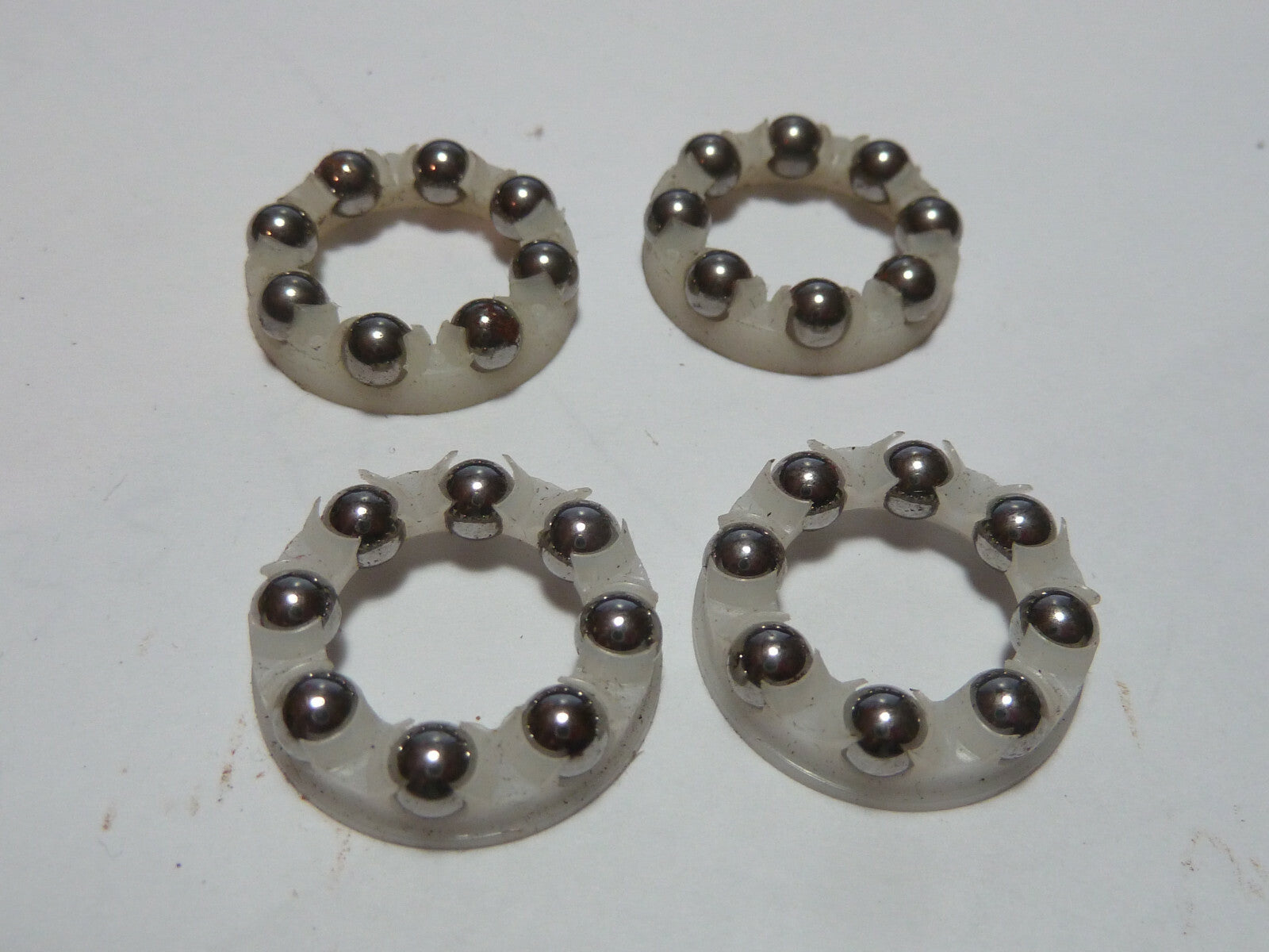 ✨ 4 Cages Roulement Vélo 8 Billes 3/16" Axe 22.2x14x6 mm – Vintage NOS 📸