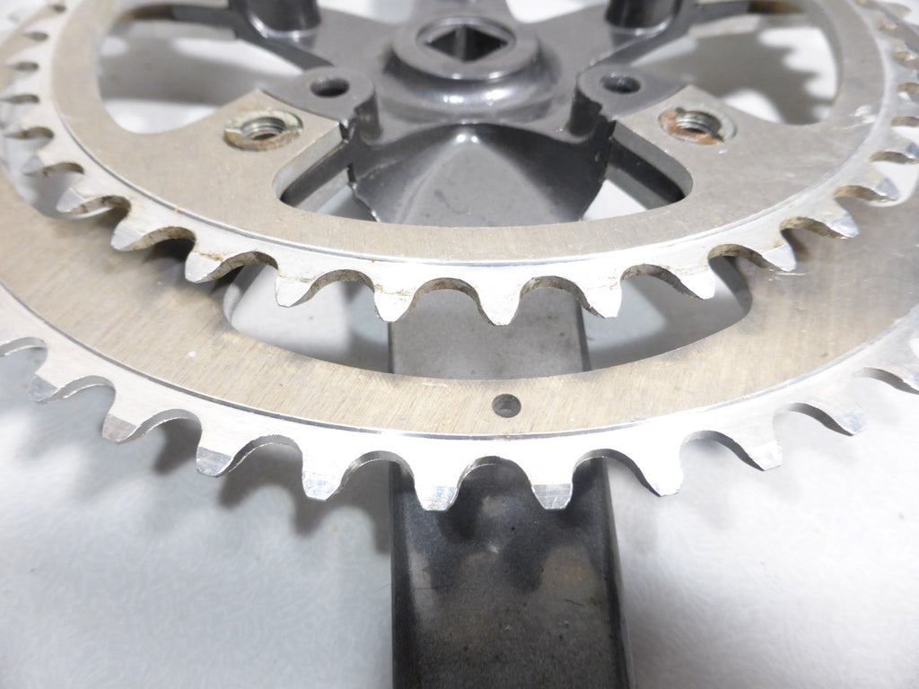 NOS Miche Monolithic Bicycle Crankset Double chainring 52-42