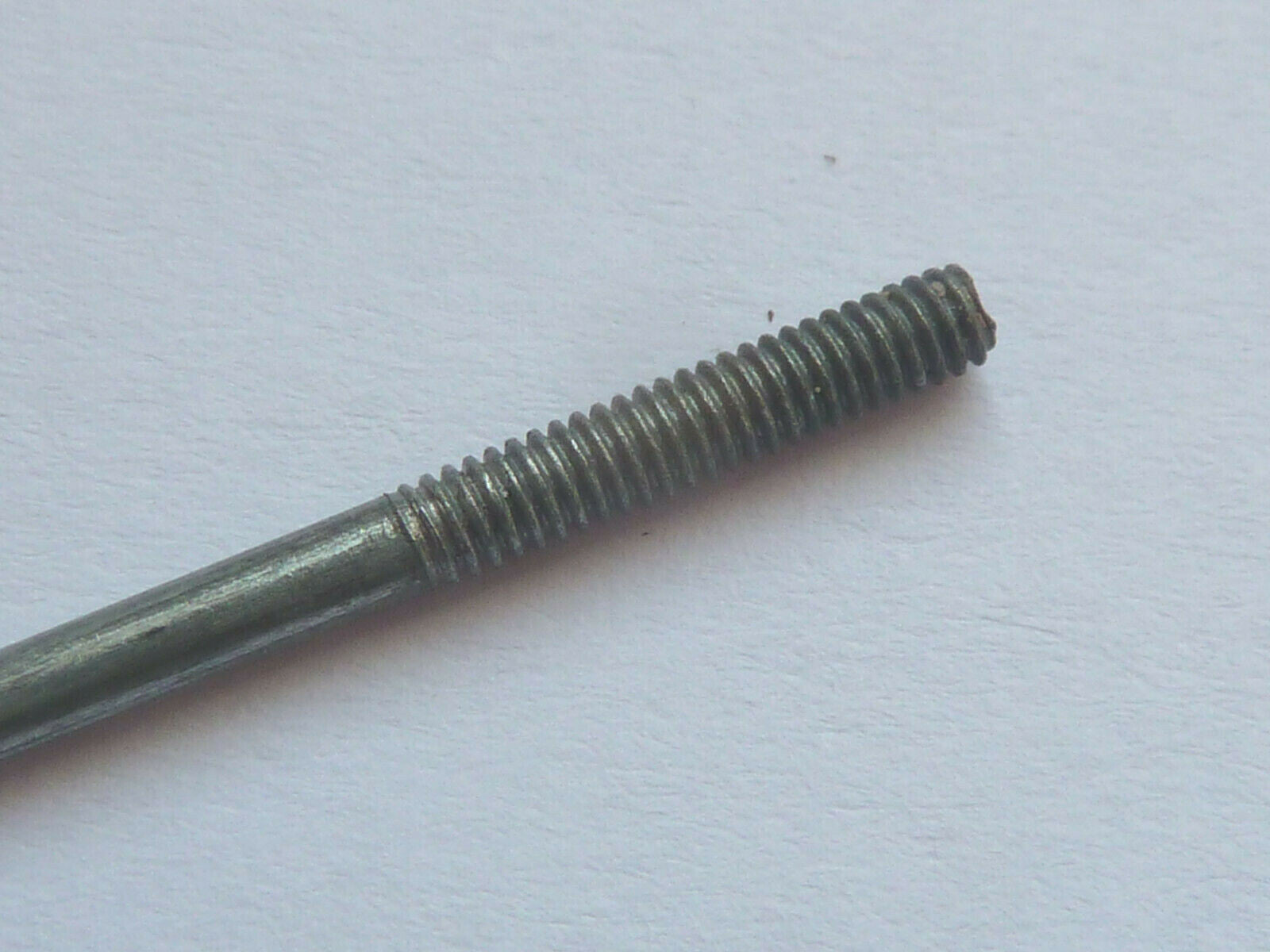 18 anciens vintage Acier Bicyclette Rayons 293 mm 1.82 mm avec tétine velo