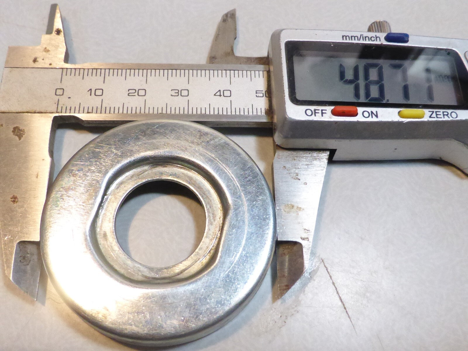 NOS cache poussière roulements axe pédalier bmx cross THUN 50 mm vintage ...