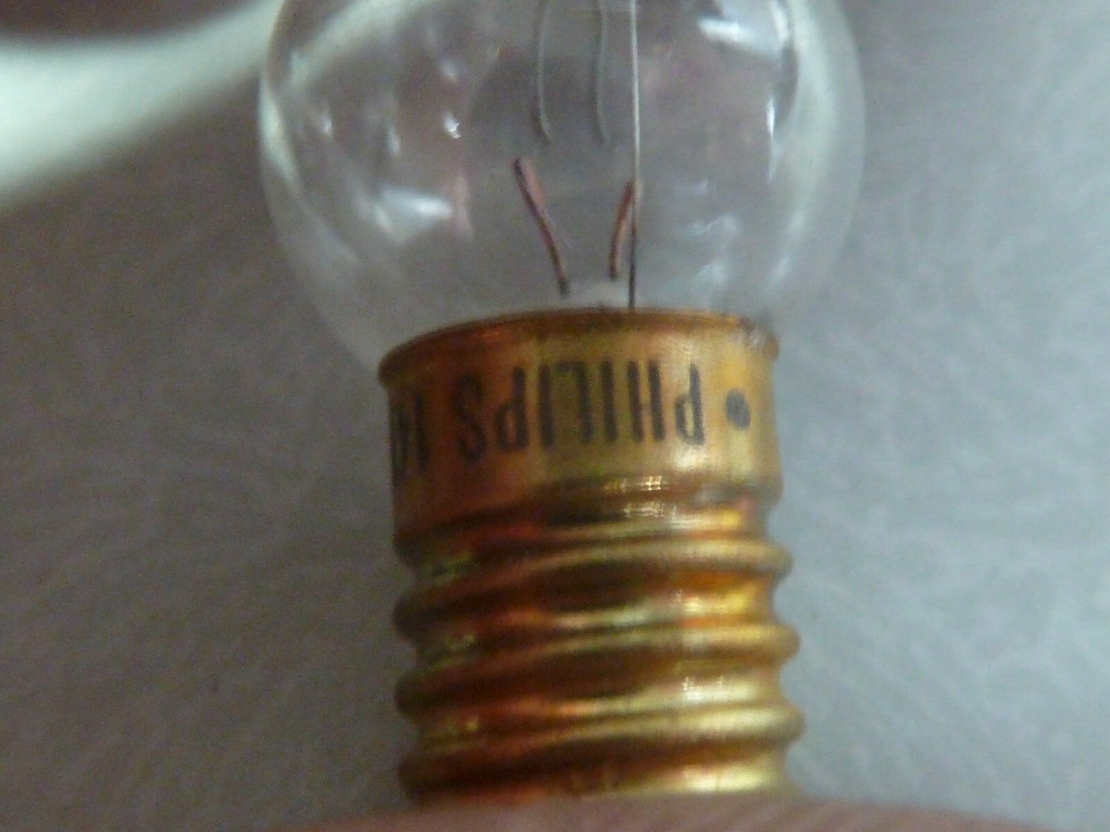NOS OLD FRANCE PHILIPS 14V SPH 15 E10 AMPOULE FEU AR LIGHTING solex