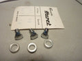 ✨ NOS Huret 402/403 Chainring Bolts & Spacers for 3-arm Crank Set vis cheminée ✨