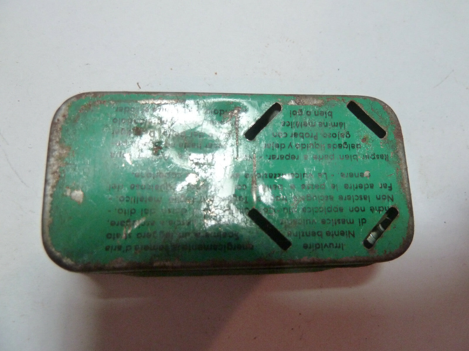 ANCIENNE BOITE DE RUSTINE REMA TIP TOP  GARAGE VELO  VINTAGE