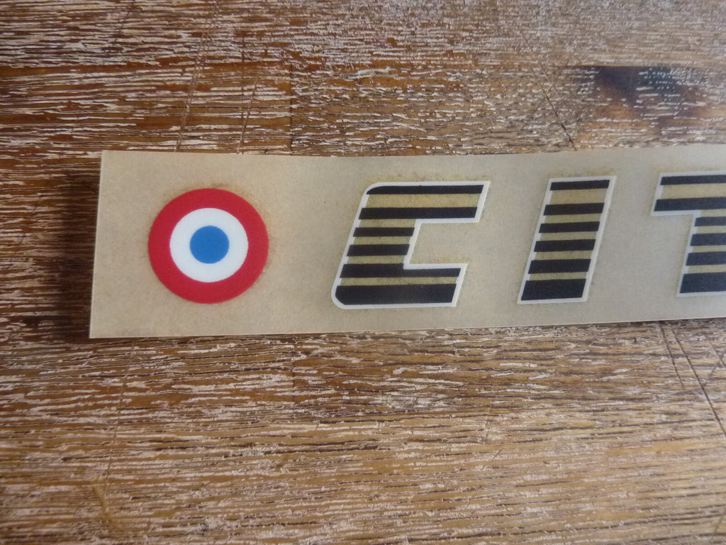 CITY POSITRON Vintage Stickers bike decal / autocollant vélo /prix pour 3