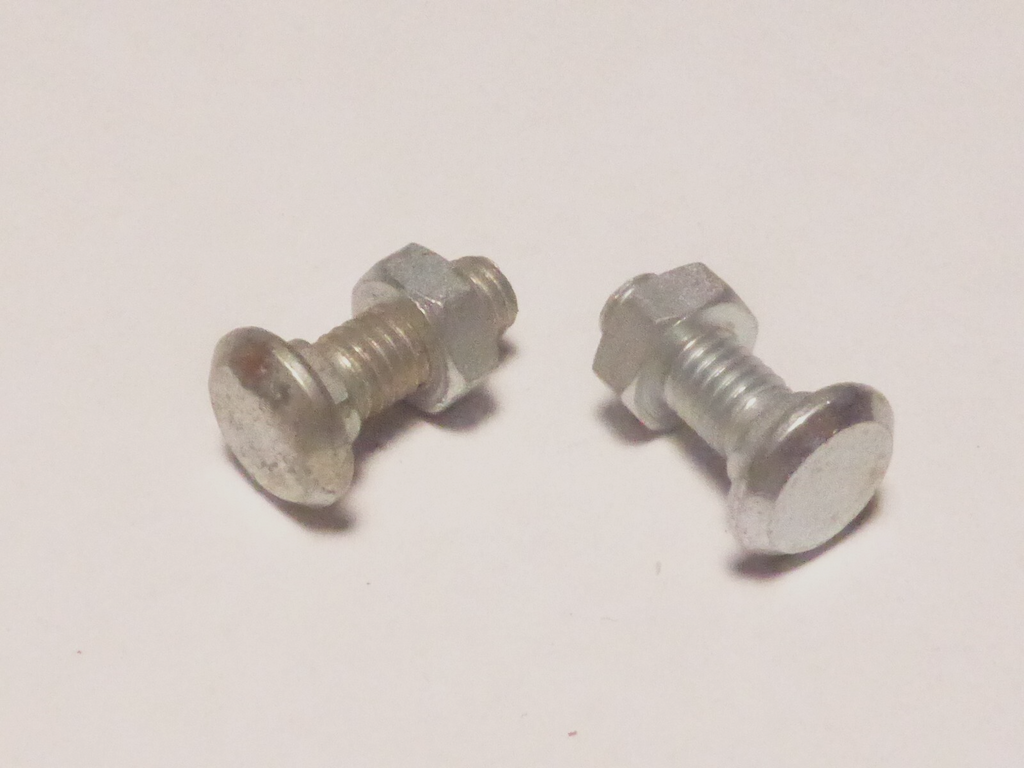 NOS 2 ancien vis collier Huret M5 tête ronde à meplat velo Peugeot motobecane