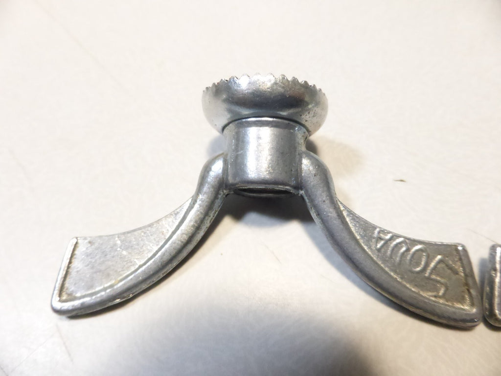 2 vintage papillons d'axe sova 9.5 mm pas de 1