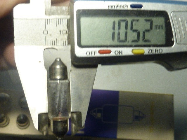 ✨ NOS Ampoules NORMA 12V 4W SV8.5 10x38mm Navette  granité Éclairage Vintage ✨