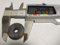 NOS 1 Ancienne vintage entretoise rondelle caoutchouc 24.5x7 mm
