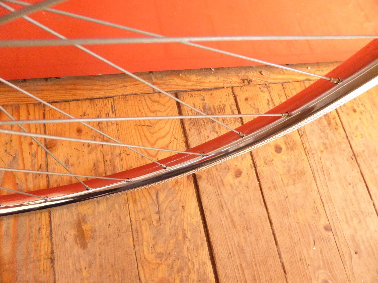 ✨ NOS  Roue avant Vélo Vintage SAMIR 650B Saminox 1982 – Moyeu Maillard✨