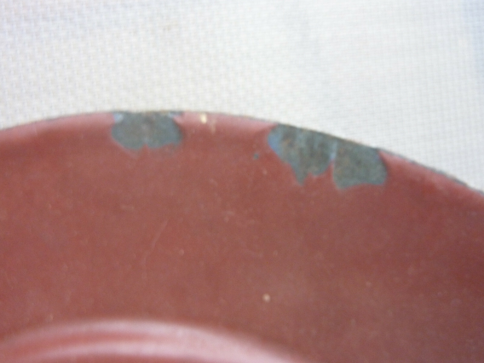 Ancienne casserole faitout émaillé charlotte vintage art deco