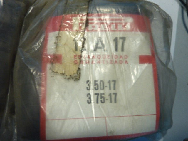 lot de 2 chambre a air 17" Pirelli moto vintage chambre a air 3.75-17  3.50x17
