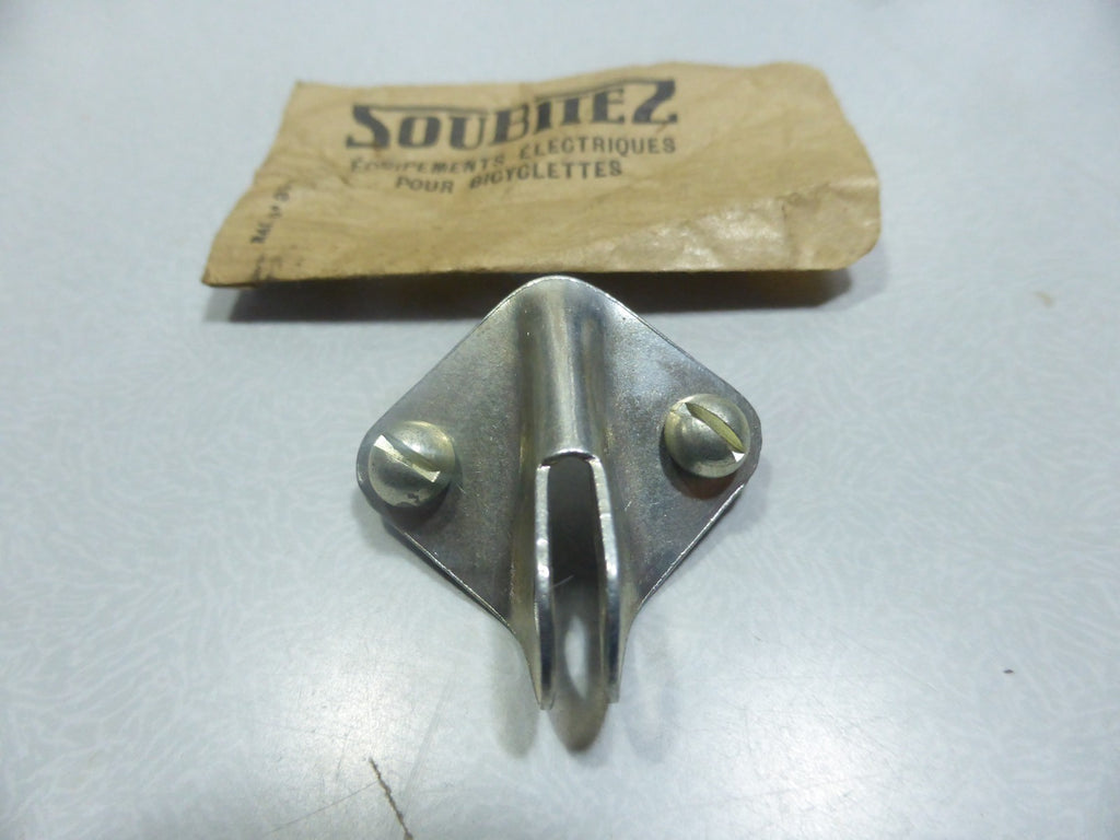 ✨ NOS neu Support attache Phare CIBIÉ SOUBITEZ Vélo Vintage Made in France✨
