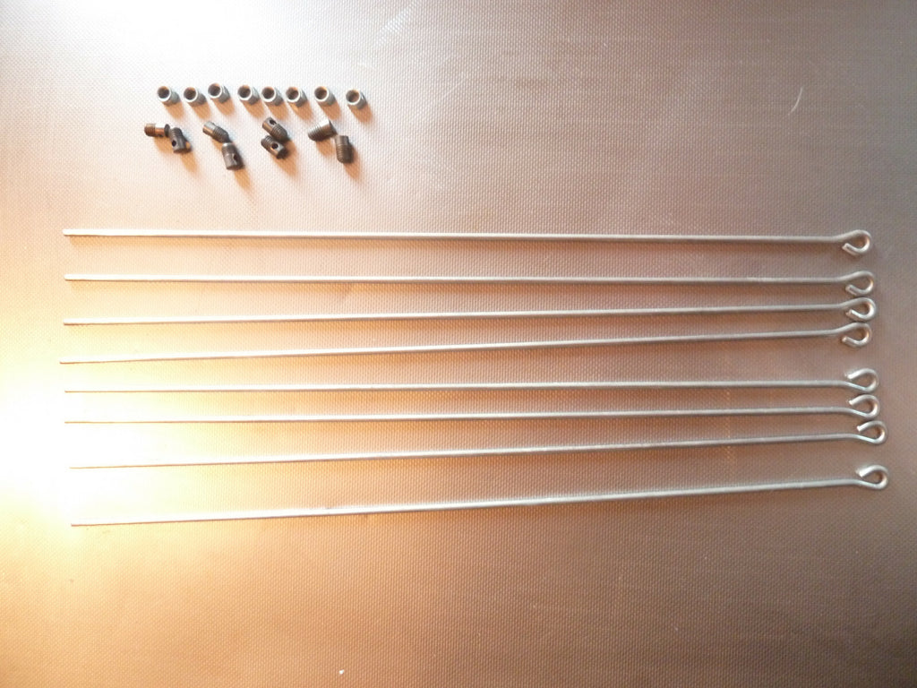 NOS tringles garde boue 350 mm Ø 3 mm acier vélo Fender Stay set for Bluemels