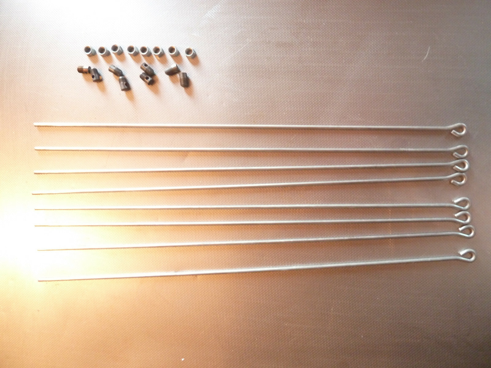 NOS tringles garde boue 350 mm Ø 3 mm acier vélo Fender Stay set for Bluemels