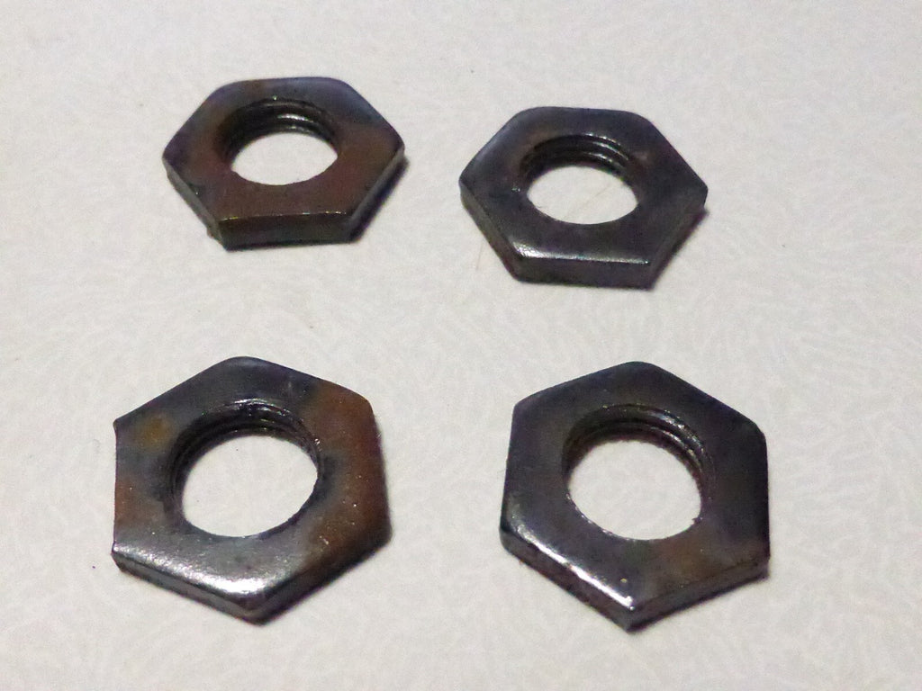 ✨ Ancien stock / NOS 4 Contre-écrous de moyeu ATOM 9,5 x 100 – Vélo Vintage ✨