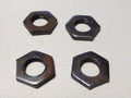 ✨ Ancien stock / NOS 4 Contre-écrous de moyeu ATOM 9,5 x 100 – Vélo Vintage ✨
