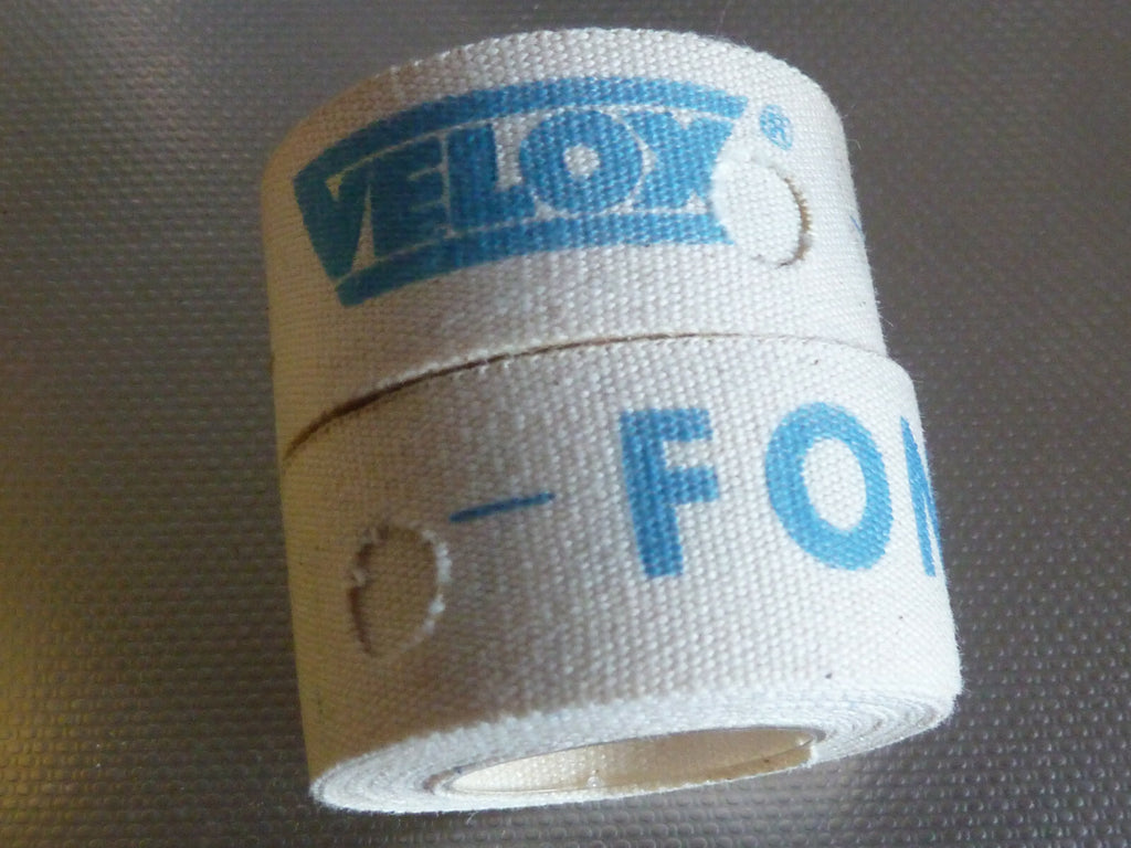 ✨vintage 2 Fond  jante Velox 22 mm coton vélo route cyclotouriste rim strip tape