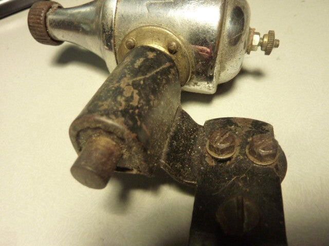 Dynamo Vitalux chromé 1930 France Vélo Vintage Generator Old Road Bicycle