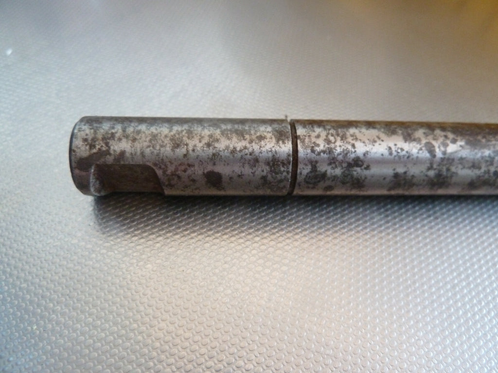 Axe pédalier longueur 172 mm diamètre 16 mm gorges pour circlip MBK motobecane