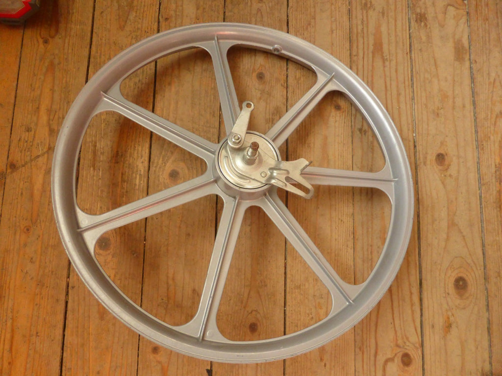 ✨ NOS Roue BMX 20x1.75 à Bâtons Aluminium – Frein Tambour - Bernardi Motor ✨