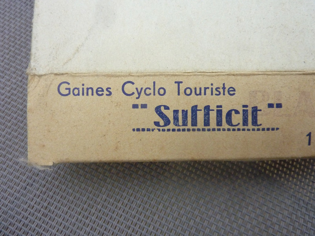 SUFFICIT GAINES POIGNEES VELO RANDONNEUSE HERSE SINGER VINTAGE BIKE FAHRRAD NOS