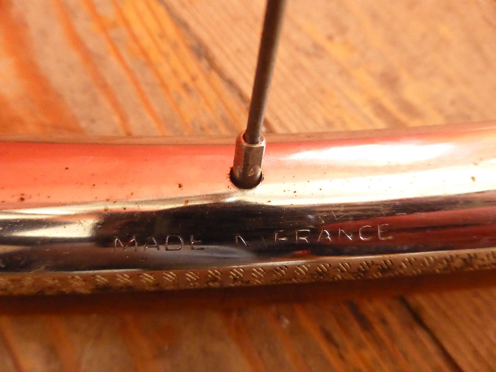 ✨ NOS Roue arrière velo vintage 700C (622) – SAMIR SAMINOX 1984 ✨