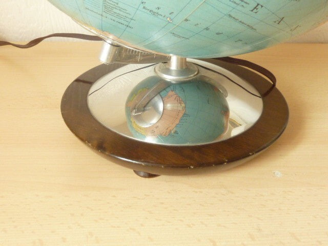 ANCIEN GRAND GLOBE TERRESTRE MAPPEMONDE COLUMBUS ERDGLOBUS BERLIN