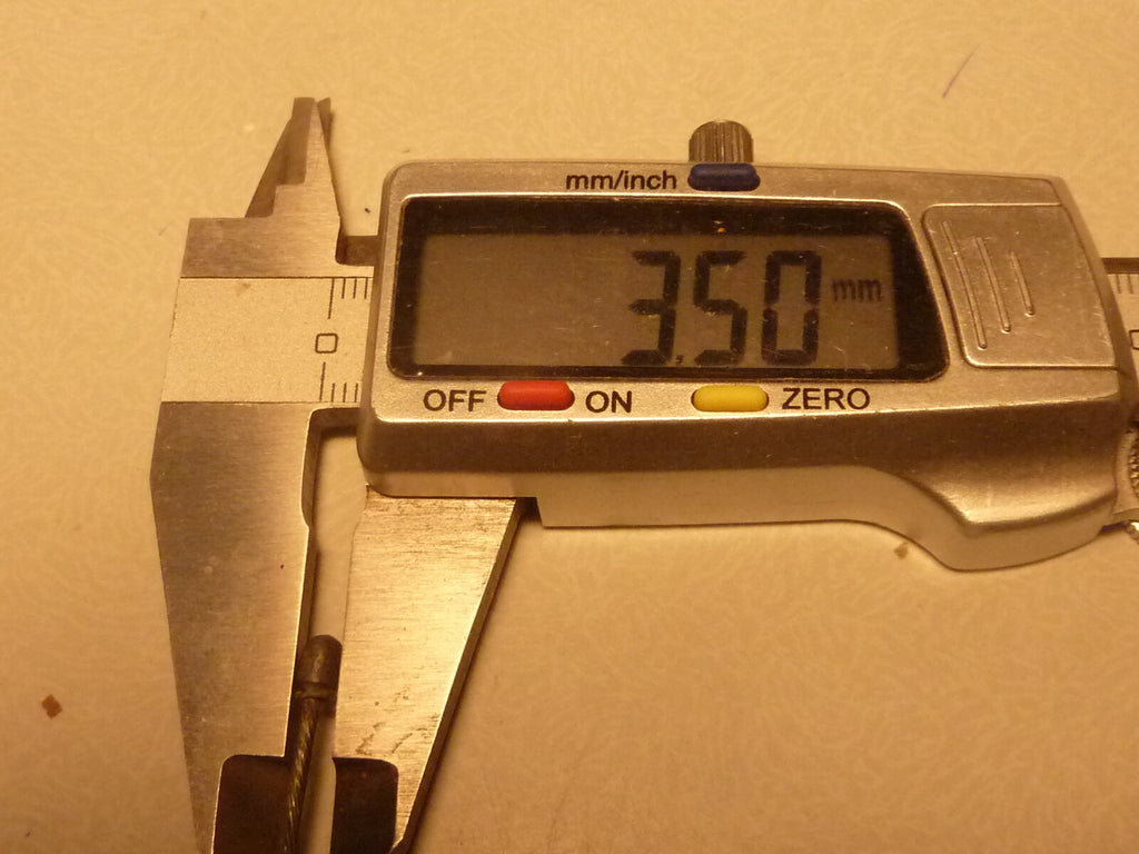 NOS Gaine  grise gaz décompresseur Freins ???   Câble 0.85 cm  Vintage