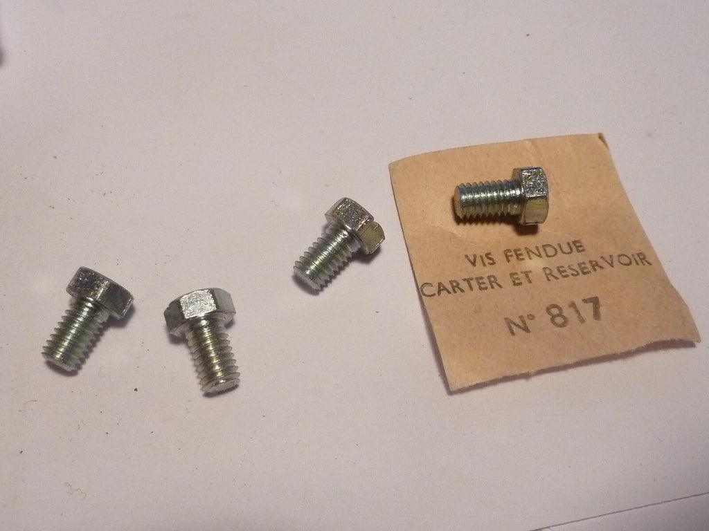 ancien stock 4 vis carter réservoir M6x100 motobecane peugeot Cyclo MBK solex